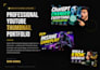 design professional youtube thumbnail designs that increase CTR